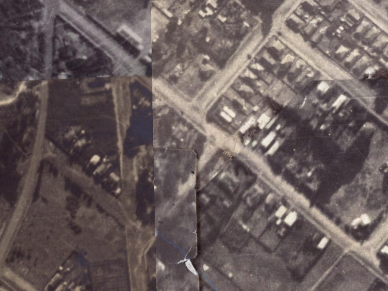 12 Colenso Street from the air, 1925-1929