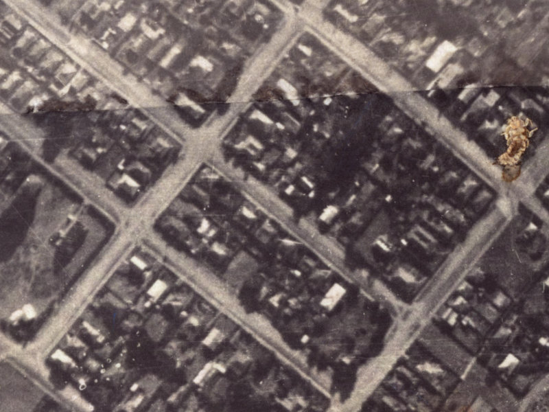 57 Wiggins Street from the air, 1925-1929