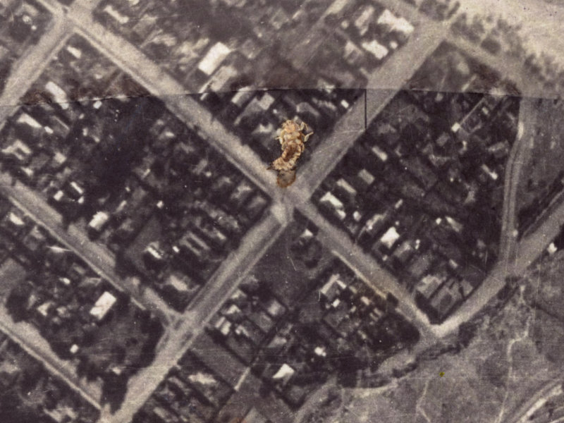 126 Nayland Street from the air, 1925-1929