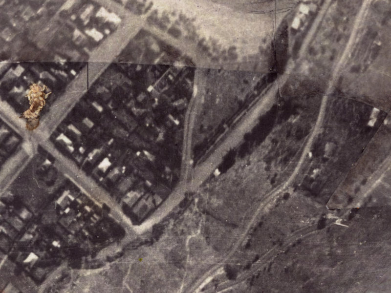 2A Heberden Avenue from the air, 1925-1929