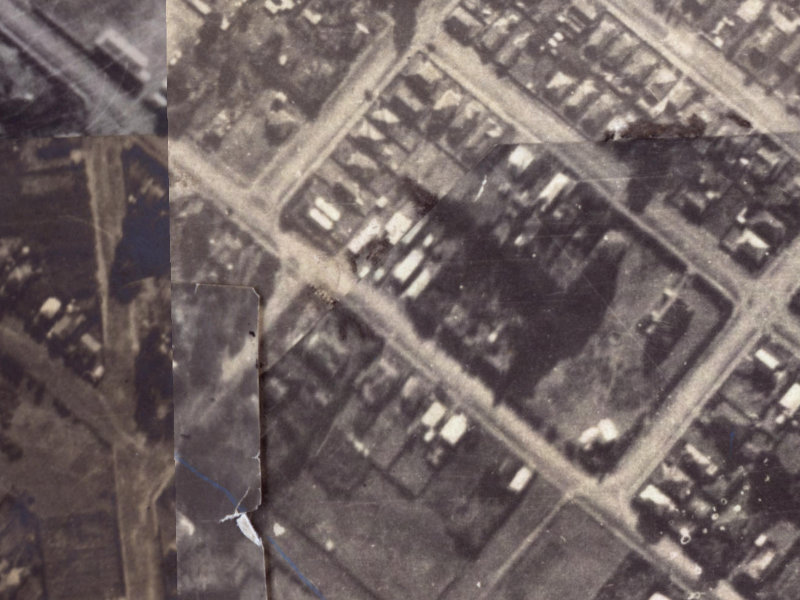 37 Colenso Street from the air, 1925-1929