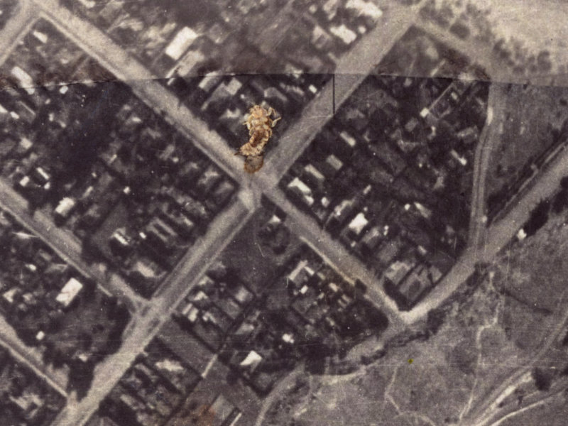 130 Nayland Street from the air, 1925-1929