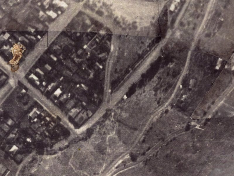 2A Heberden Avenue from the air, 1925-1929