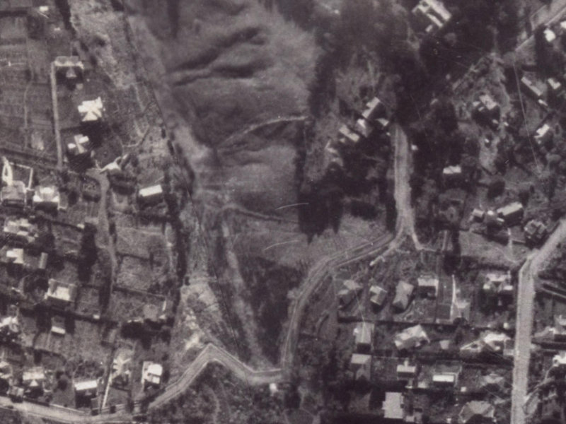 70 Valley Road from the air, 1925-1929
