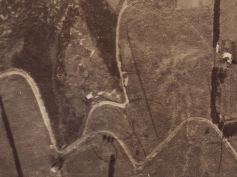 220 Moncks Spur Road from the air, 1925-1929