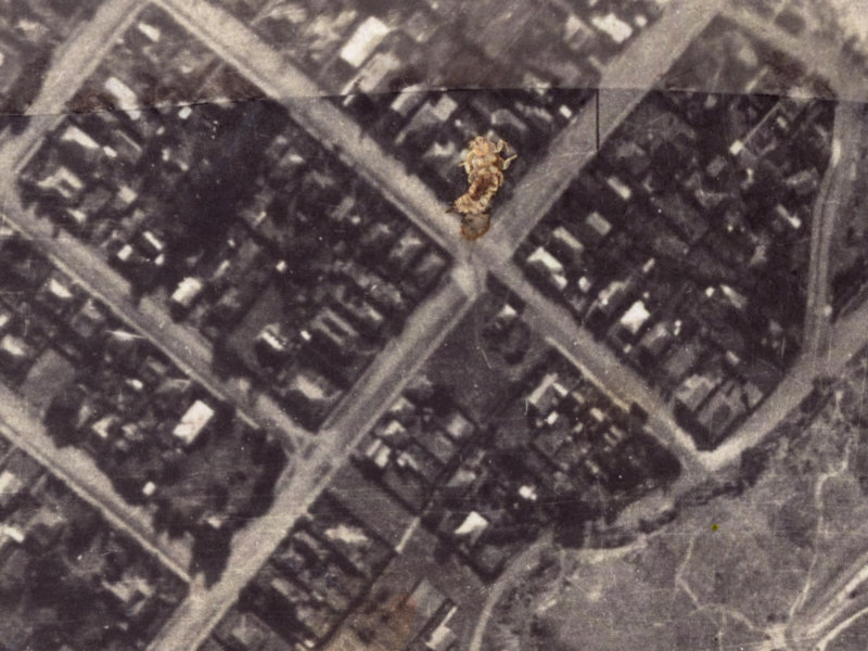 19 Head Street from the air, 1925-1929