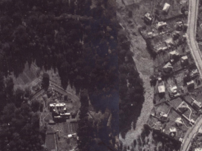 18 Delhi Place from the air, 1925-1929
