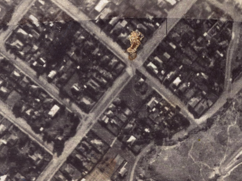 17-29 Head Street from the air, 1925-1929