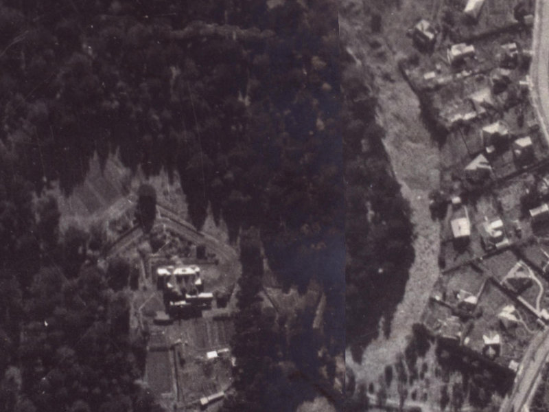 16 Delhi Place from the air, 1925-1929