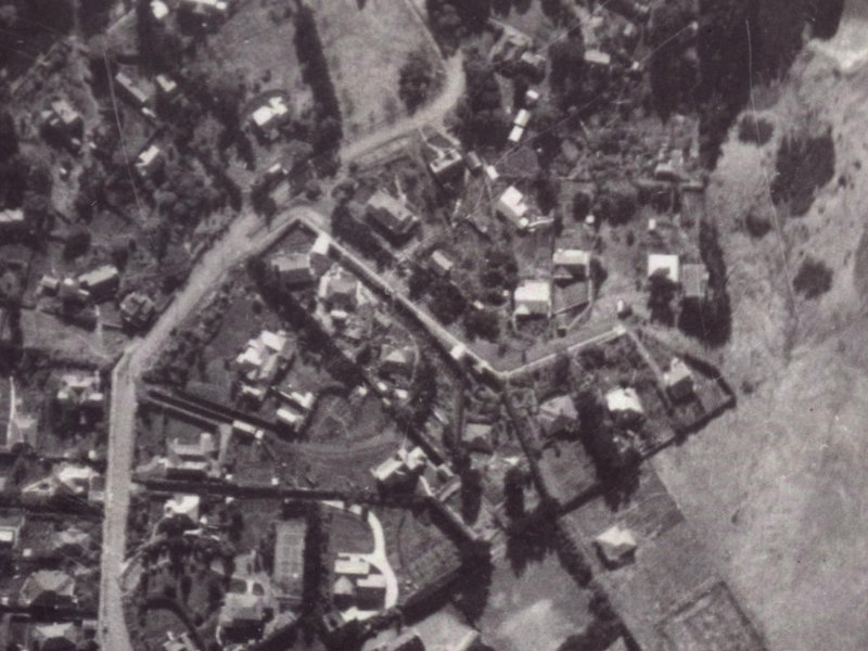 69 Dyers Pass Road from the air, 1925-1929
