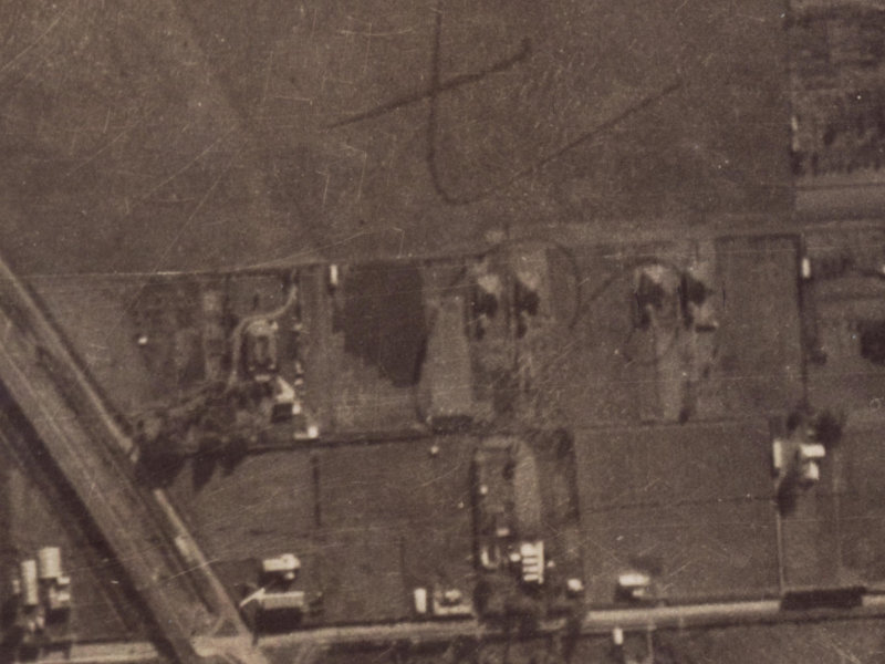 Truscotts Road from the air, 1925-1929