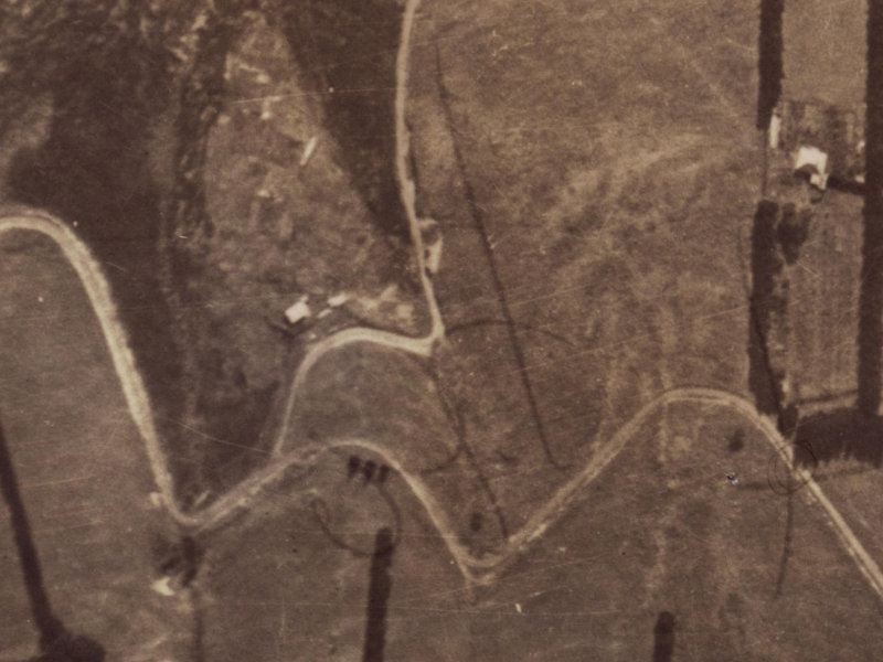 203 Moncks Spur Road from the air, 1925-1929