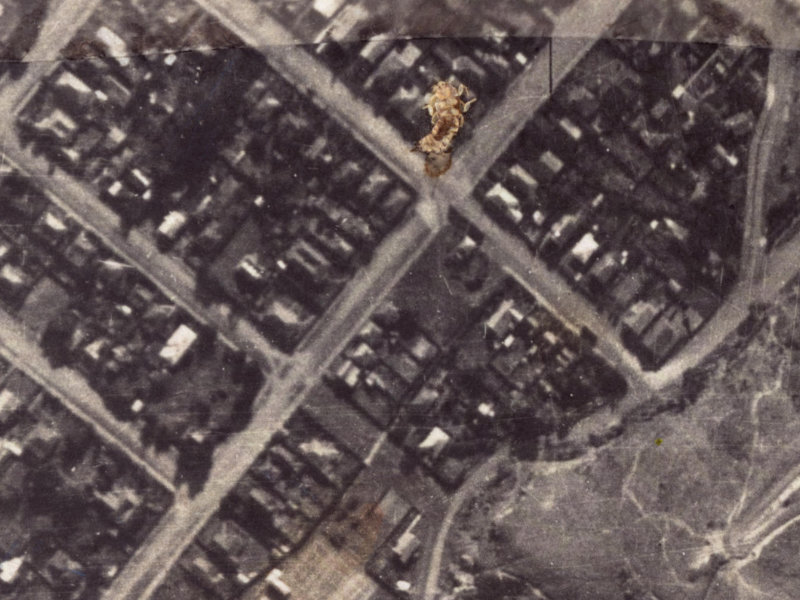 21 Head Street from the air, 1925-1929