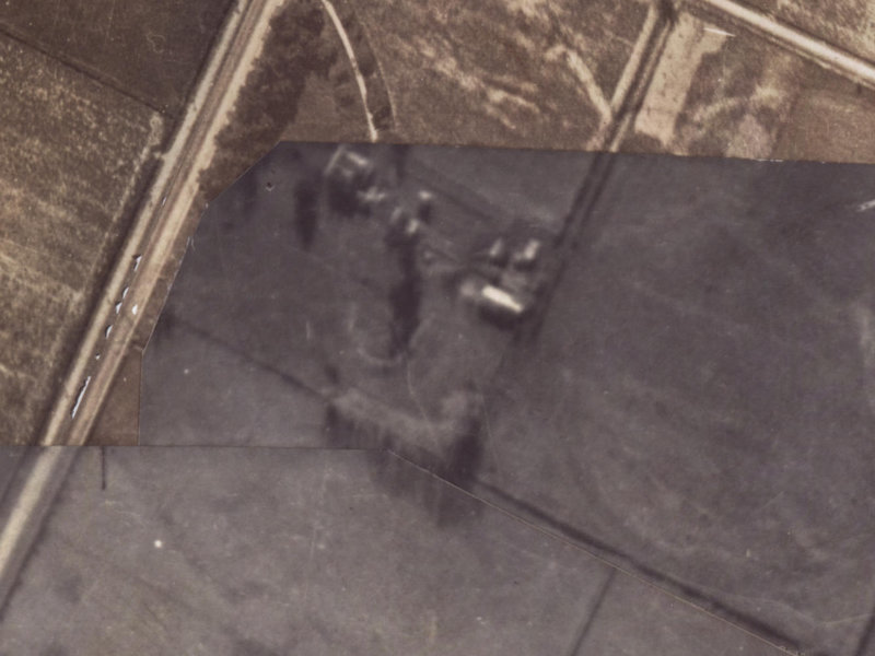 20 Old Red Barn Road from the air, 1925-1929