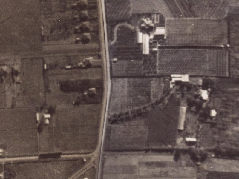 105 Bridle Path Road from the air, 1925-1929