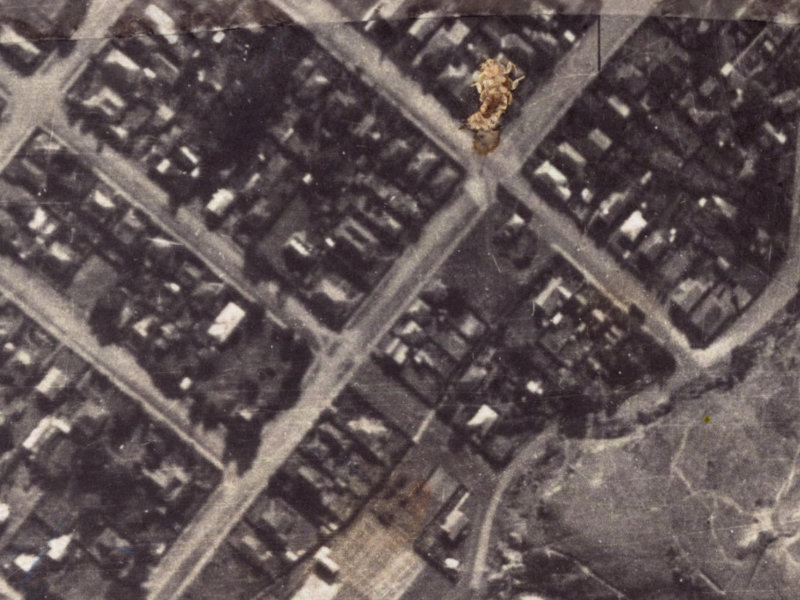 23 Head Street from the air, 1925-1929