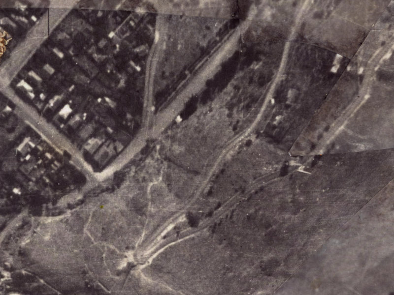 50A Scarborough Road from the air, 1925-1929