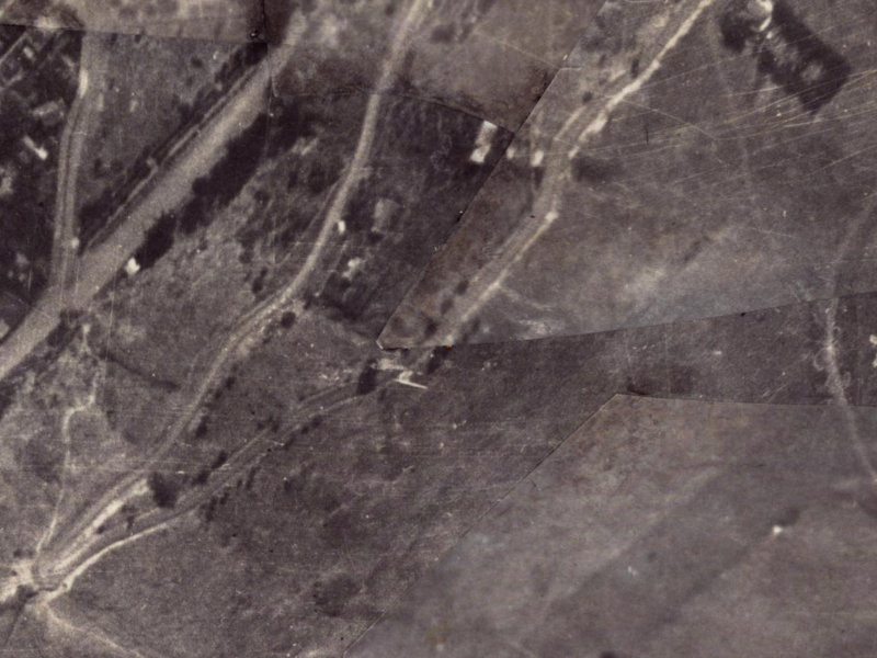 76–114 Scarborough Road from the air, 1925-1929