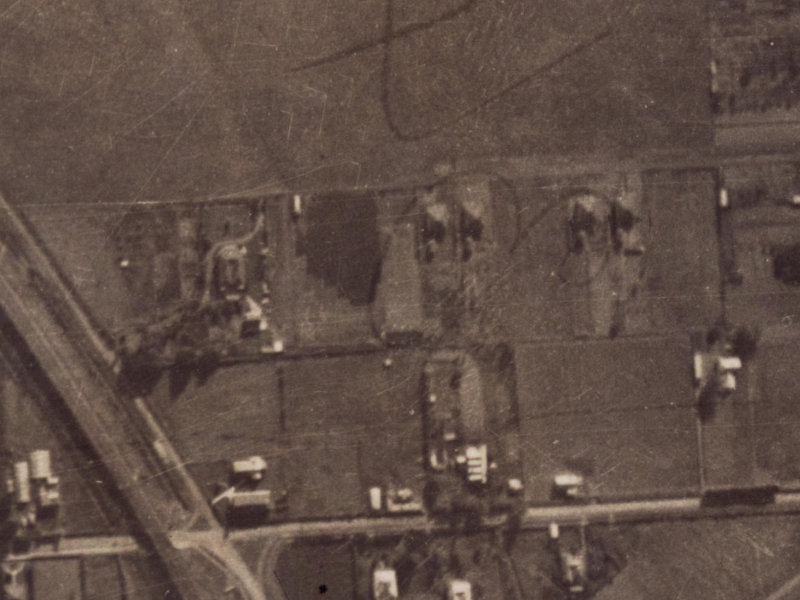 21A Truscotts Road from the air, 1925-1929