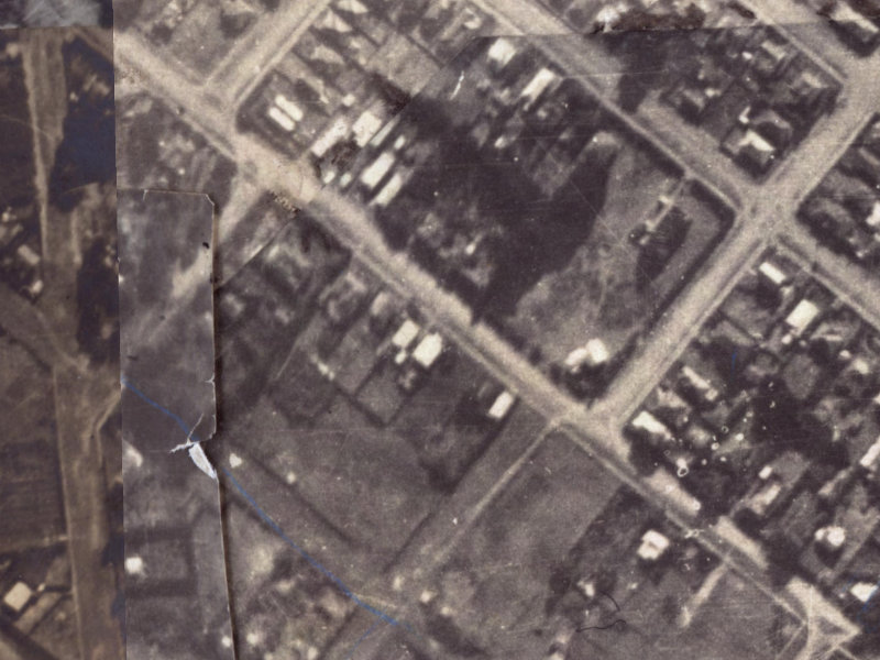 20 Colenso Street from the air, 1925-1929