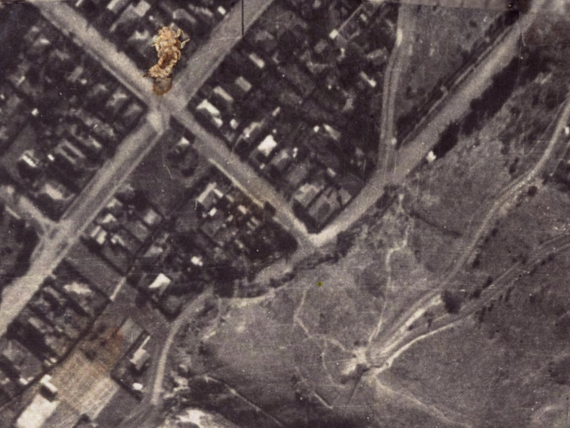 140 Nayland Street from the air, 1925-1929