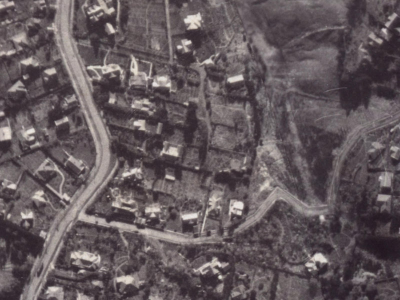 21A Gwynfa Avenue from the air, 1925-1929