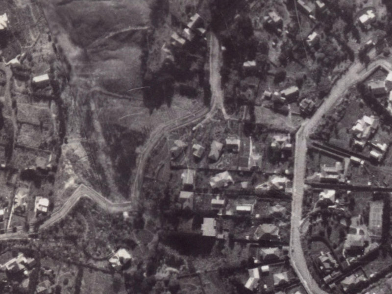 21 MacMillan Avenue from the air, 1925-1929