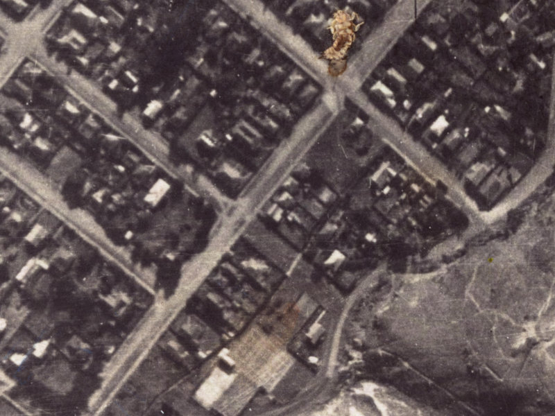 27 Head Street from the air, 1925-1929