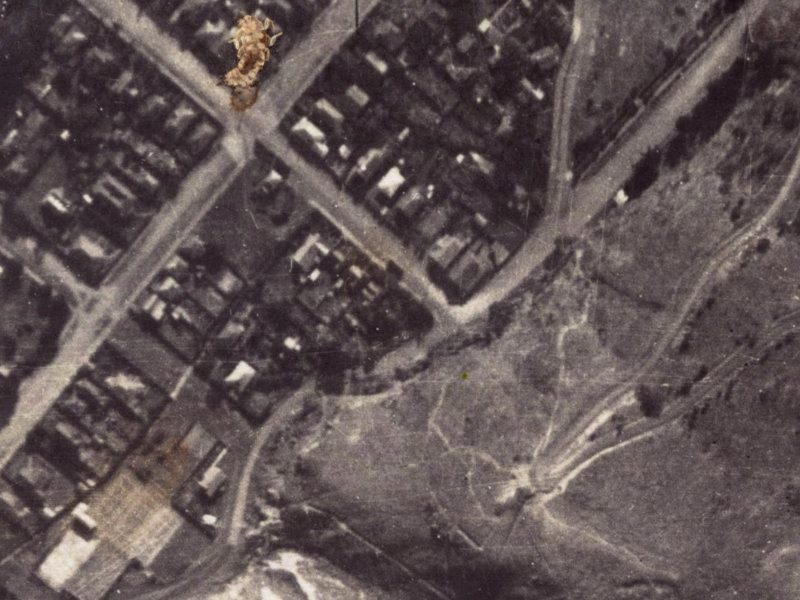 8 Heberden Avenue from the air, 1925-1929