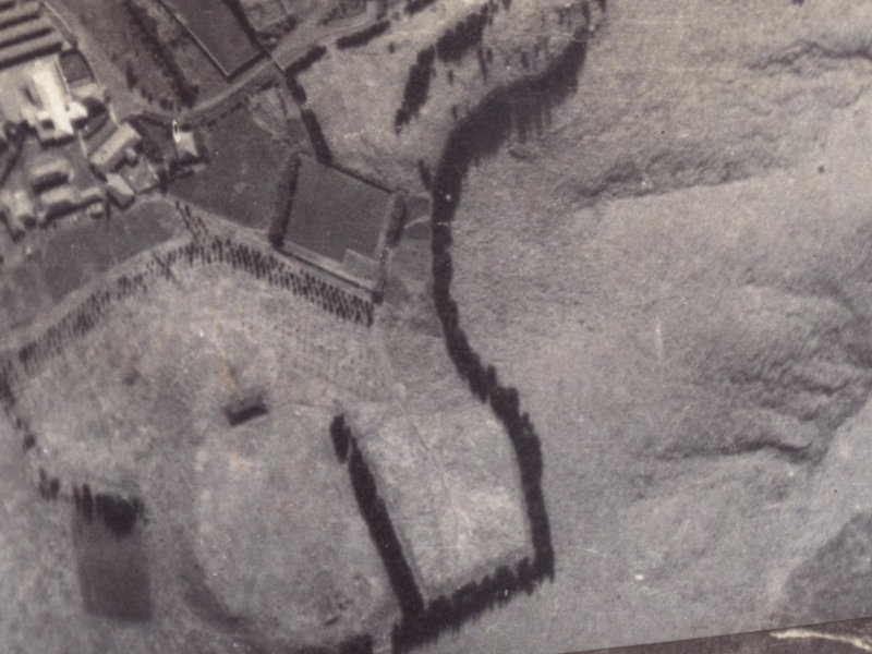 Tideswell Lane from the air, 1925-1929