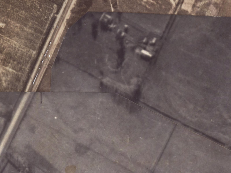 25R Old Red Barn Road from the air, 1925-1929