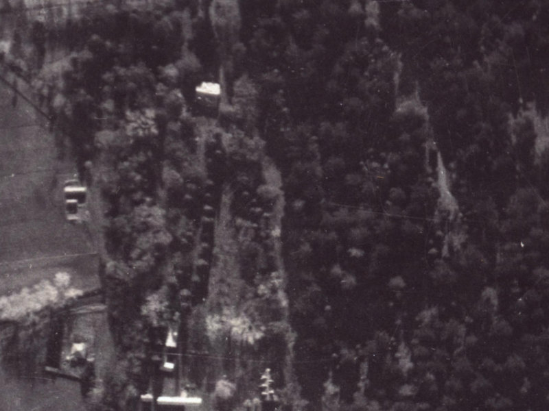 15 Shalamar Drive from the air, 1925-1929