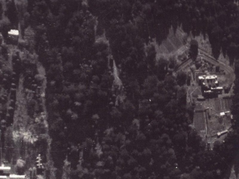 1 Lucknow Place from the air, 1925-1929