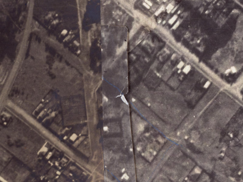 21 Arnold Street from the air, 1925-1929