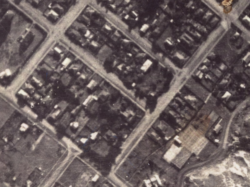 62 Dryden Street from the air, 1925-1929