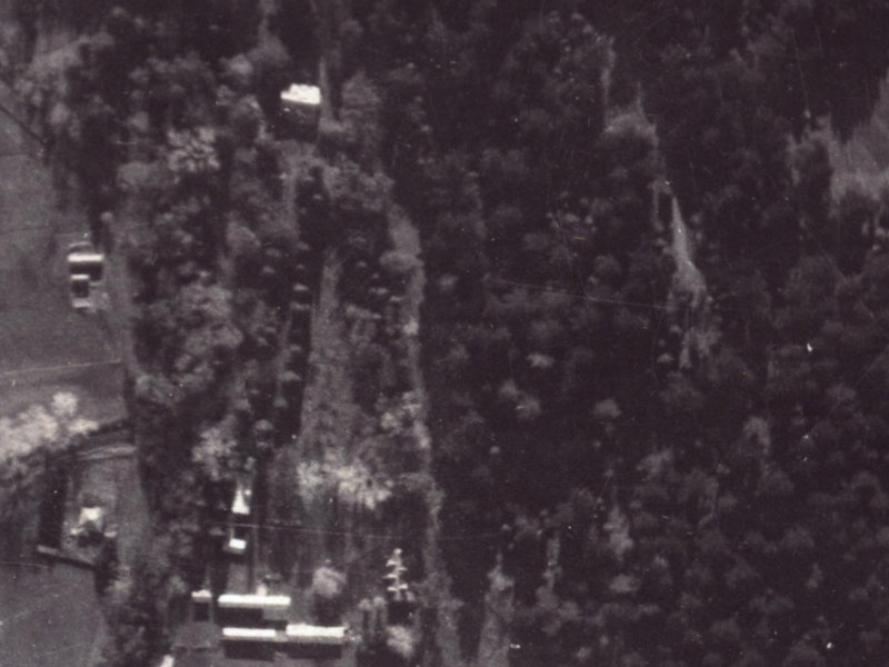 17 Shalamar Drive from the air, 1925-1929