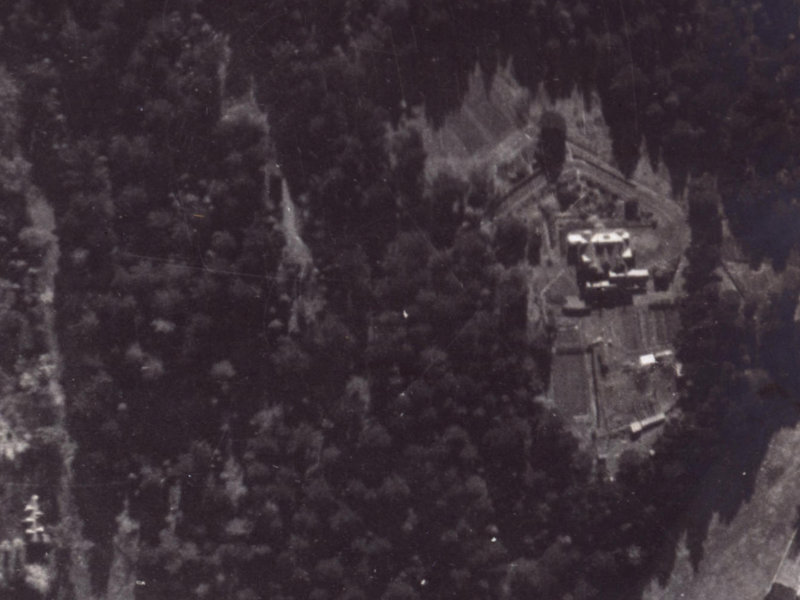 50 Bengal Drive from the air, 1925-1929