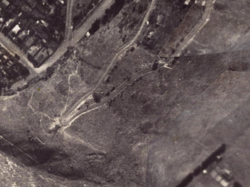 90 Scarborough Road from the air, 1925-1929