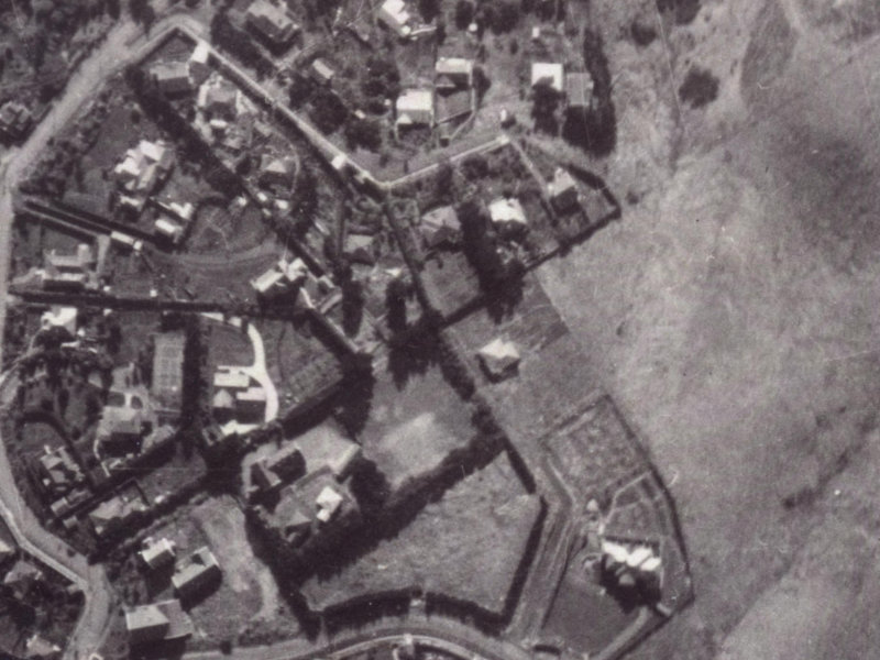 12A Kidson Terrace from the air, 1925-1929
