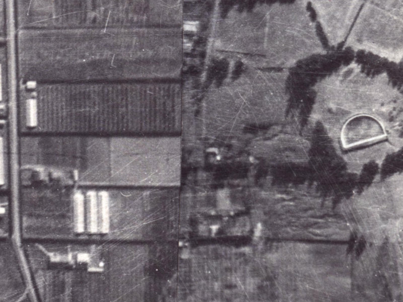 21 Butts Valley Road from the air, 1925-1929