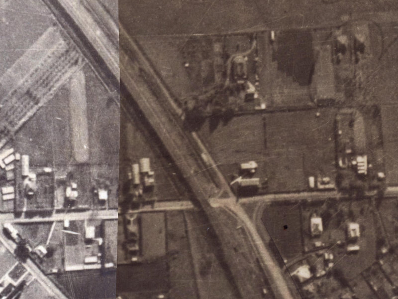 18 Truscotts Road from the air, 1925-1929