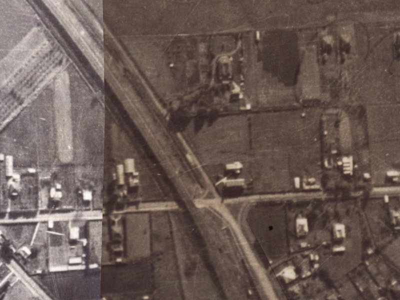 9 Truscotts Road from the air, 1925-1929