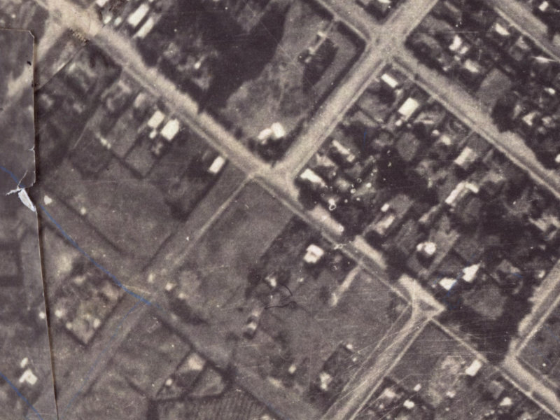 34 Colenso Street from the air, 1925-1929