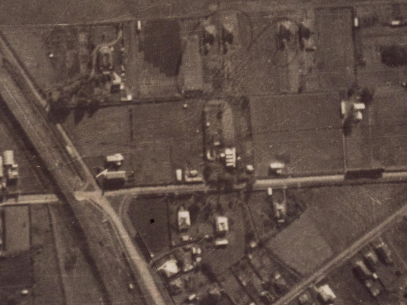 28 Martindales Road from the air, 1925-1929