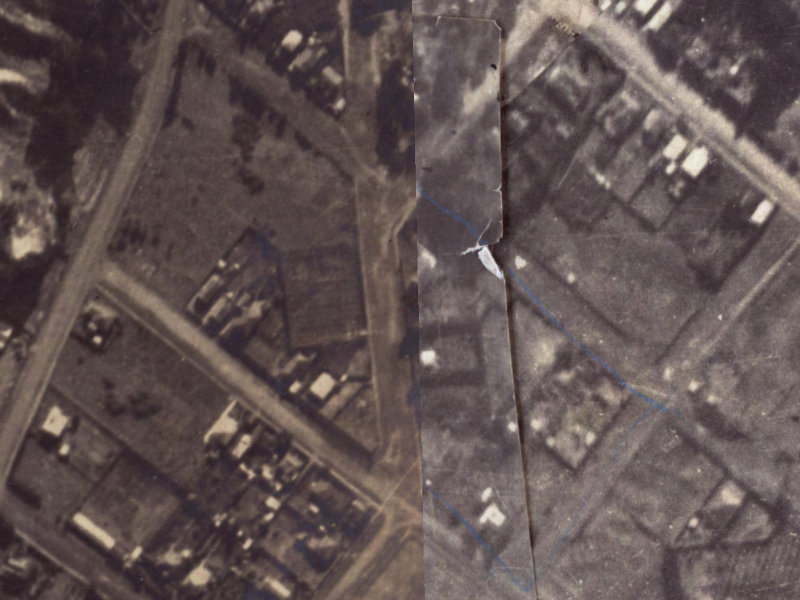 16 Arnold Street from the air, 1925-1929