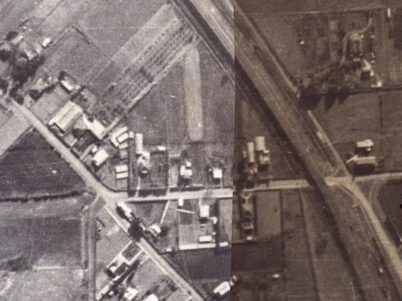 68 Martindales Road from the air, 1925-1929