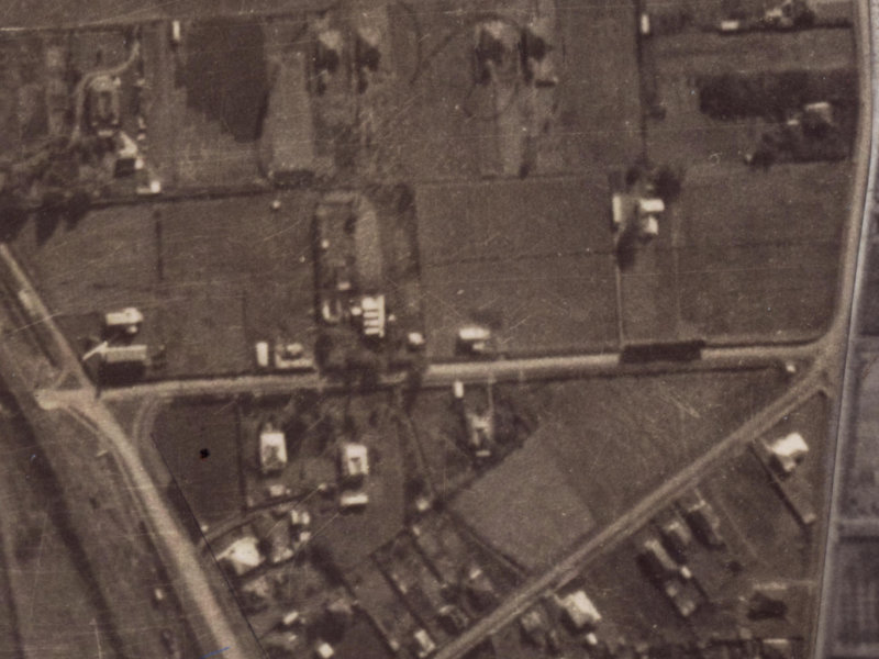 22 Martindales Road from the air, 1925-1929