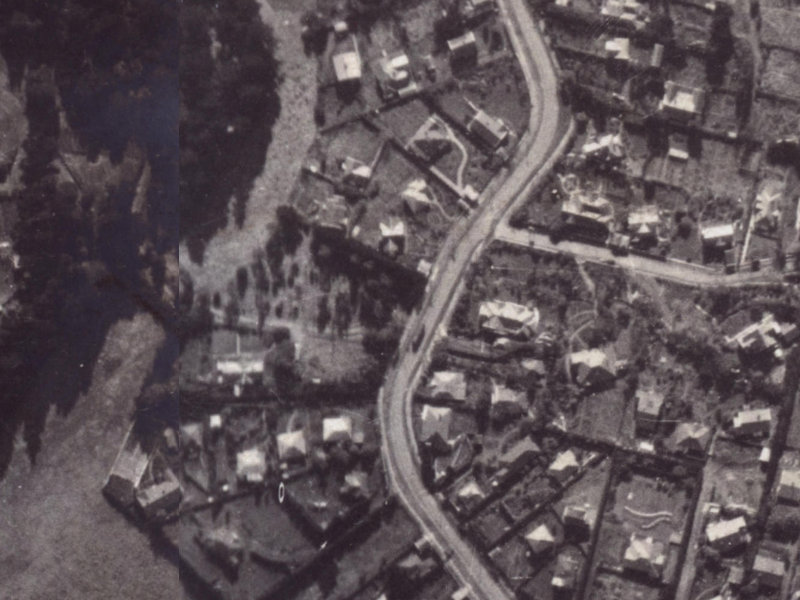 3 Lady Polson Lane from the air, 1925-1929