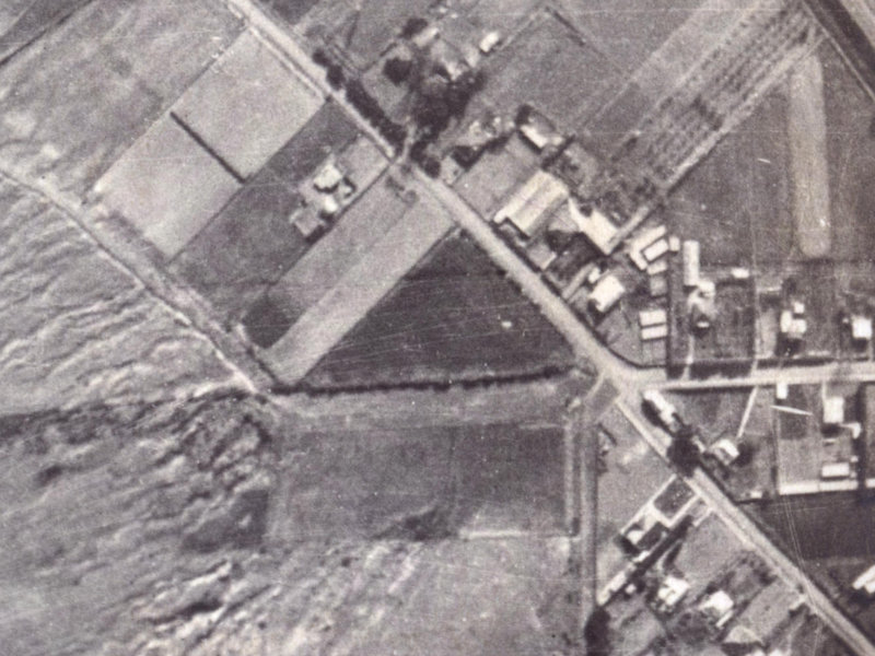 1–6 Railway Terrace from the air, 1925-1929