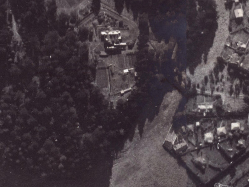 5 Sasaram Lane from the air, 1925-1929